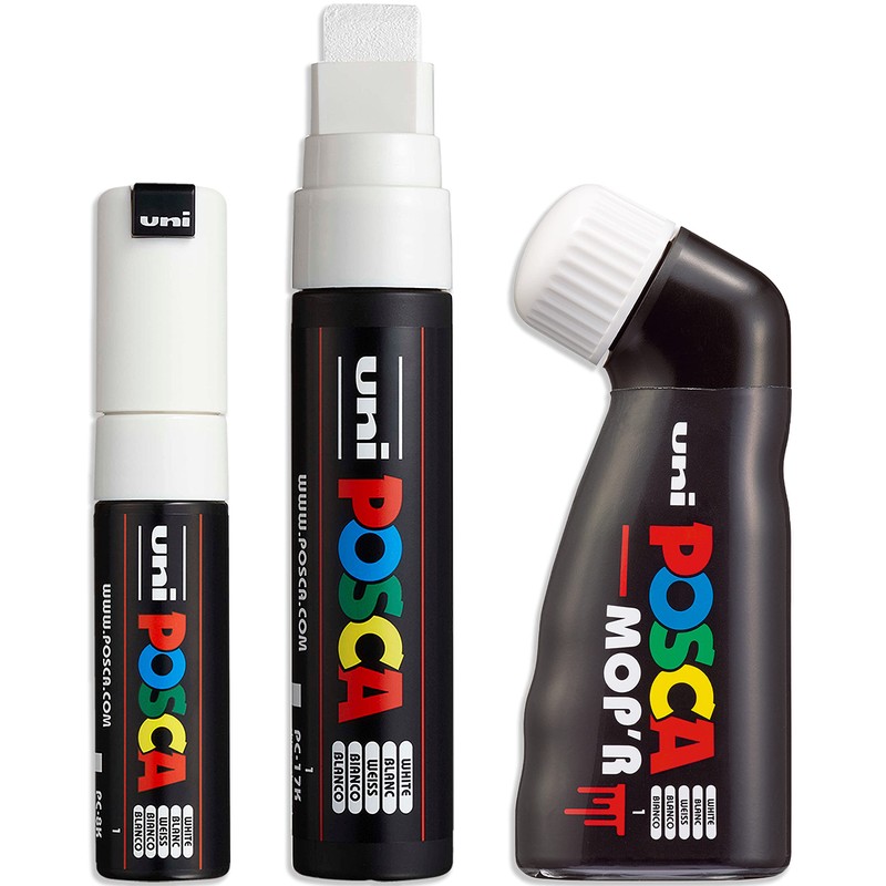 Posca - Broad Nib Paint Marker Pens - MOP'R, PC-17K,