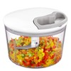 GDL Food Chopper, Pull Onion Chopper Dicer, Hand Powered Food
