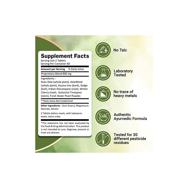 Ivy's Muktavati Ivy's Mukta Vati Herbal Tablets - Ayurvedic Formula