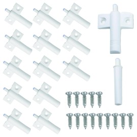 14 Pack Soft Close Dampers, Damper Buffer, Premium Material Soft Close Door Dampers, Anti Slam Door Damper For Kitchen Cupboards Reduces Damage For Kitchen Cabinets, Wardrobe Doors, Furniture