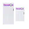 PiercedOff 316L Surgical Steel Nose screw with Clear CZ Gem