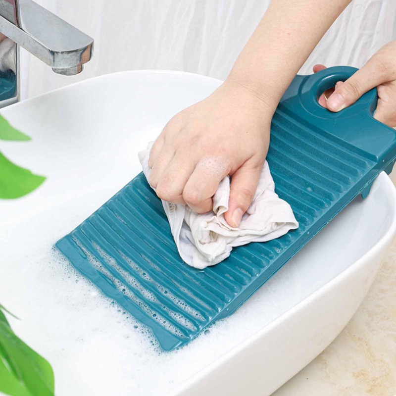 Mini Washing Board, Plastic, Non-slip, for Laundry, Hand Washing Board,
