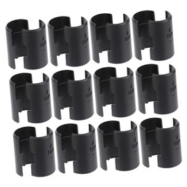 ETHZZLE 30pairs Wire Shelf Clips Abs Plastic Lock Clips for Rods Easy to Install Shelving Sleeves for Fixing and Replacing