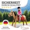 Esposita Bitless Bridle for Wooden Horses Red Large