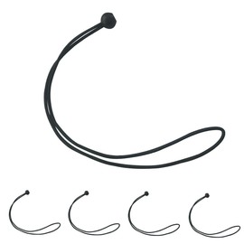 Trash Can Bands, Black, Fits 64-65 Gallon Trash Cans, Garbage Bag Elastic Rubber bands, Durable Rubber Bands with strong elasticity (Fits 64-65 Gallon Trash Cans)