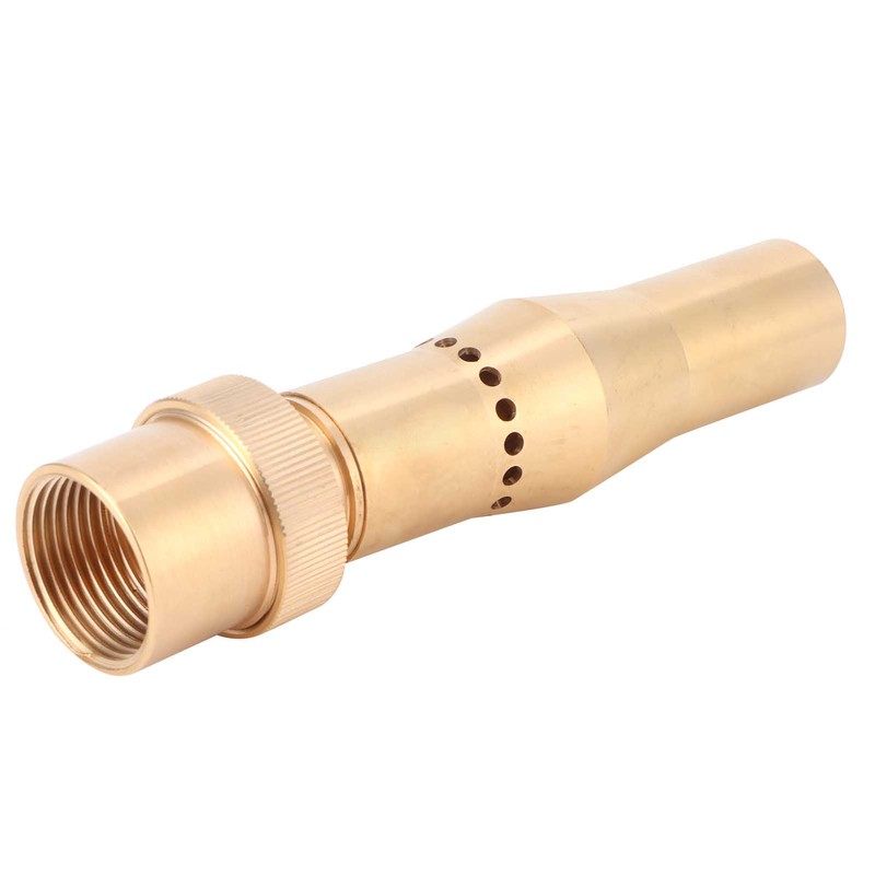 Female Thread Fountain Nozzle Brass Multihole Bubbling Sprinkler for Garden