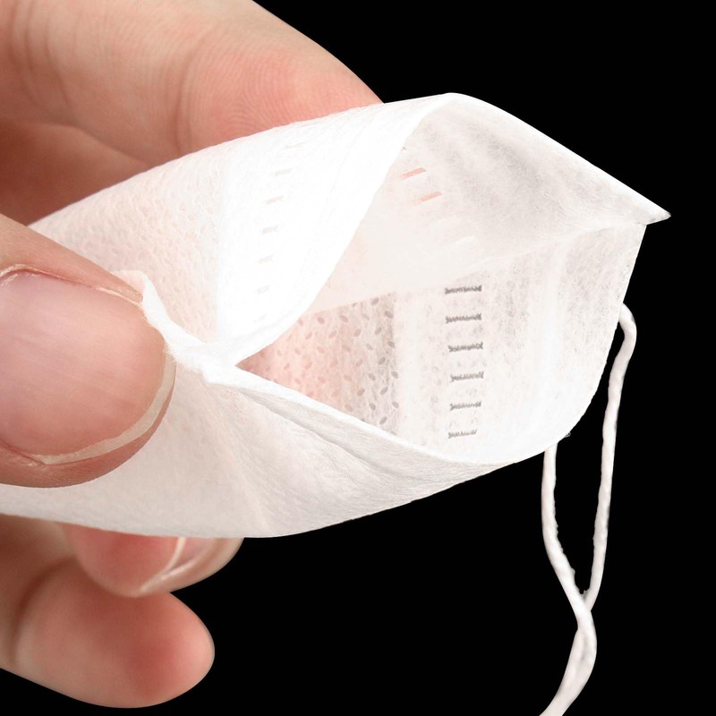 PINGEUI 700 Pcs Tea Bags Empty, Disposable Mesh Tea Filter