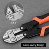 QWORK® Bolt Cutter 220mm Cr-V Small Bolt Cutter with Non-Slip