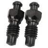2Pcs Disc Brake Bleeder Screw Titanium Alloy M6 Rust Resistance