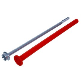 NAJDER Expansion Dowels Expansion Dowels for Perforated Stone and Aerated Concrete, Extremely High Holding Values, Large Anchoring Depth 8 x 80 mm Galvanised / SW13 T40 (Pack of 10)