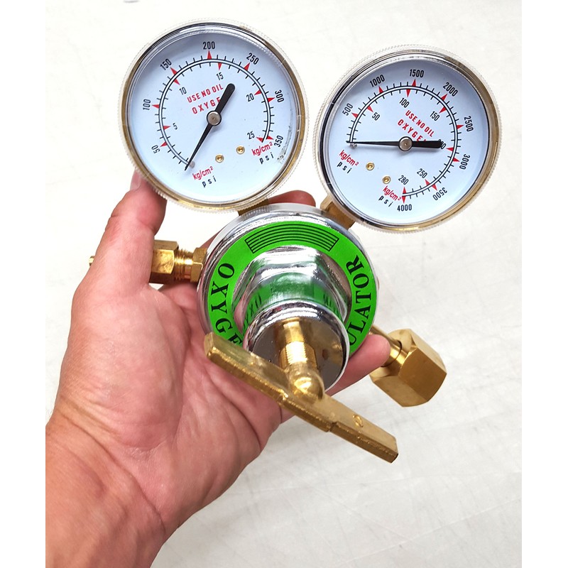 2 Piece Set PSI KING Oxygen & Acetylene Regulator Set