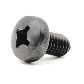 Mercedes Stainless Screws for Mercedes ML 350 License Plates (Set of 4, Black, Rear)