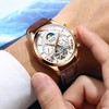 Gute Mens Watches Chronograph Men Designer Automatic Mechanical Skeleton Wrist