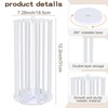 Bow Organizer for Girls,Rotating Bow Holder Baby Hair Clip Storage