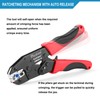 Plustool Crimping Tool for Insulated Electrical Connectors AWG 22-10 -