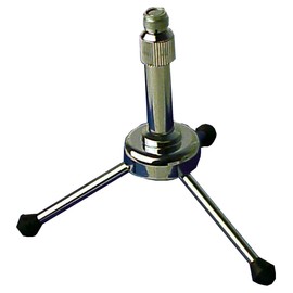 Soundlab Microphone Desk Stand, Chrome