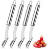 Mikinona 5pcs Multifunctional Pepper Core Remover Set Kitchen Chili Corers