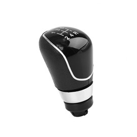 REPAIROCK 5-Speed Manual Gear Shift Knob Car Vehicle Stick Shifter Knobs Cover Plastic Black for Ford Focus Auto Replacement Parts