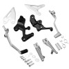 TCMT Driver Footpegs Pegs Bracket Fit For Kawasaki Ninja 400