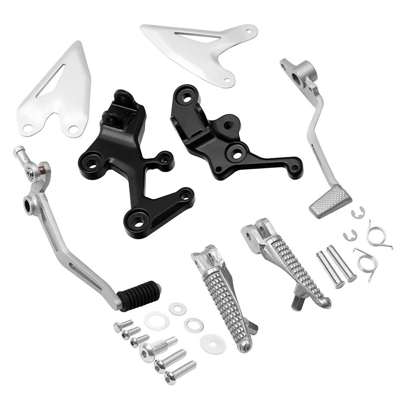 TCMT Driver Footpegs Pegs Bracket Fit For Kawasaki Ninja 400