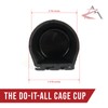 The ROP Shop | 100-Pack - Black Cage Cups, Flexible