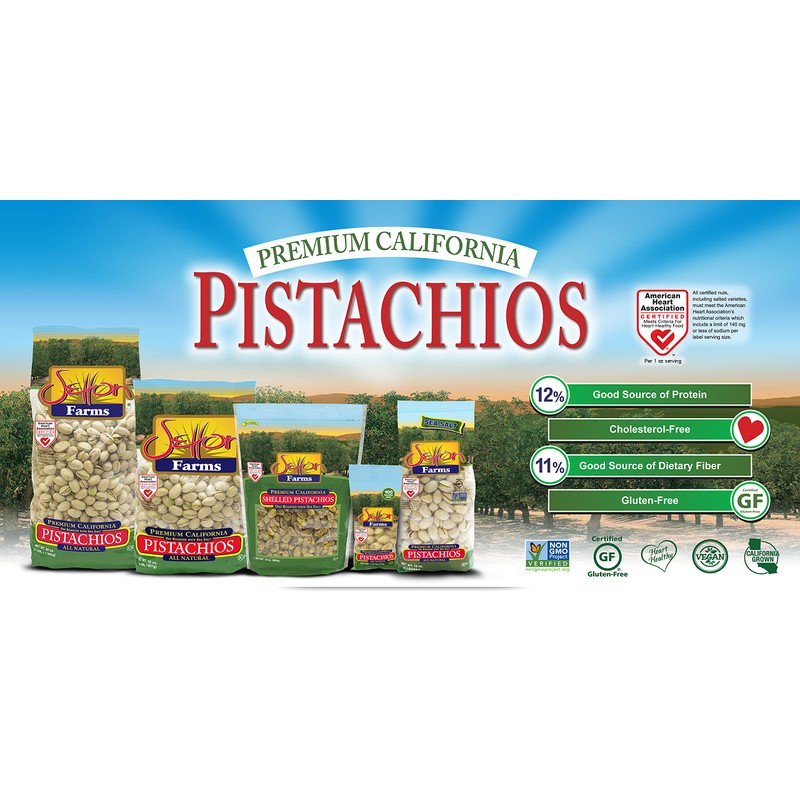 Setton Farms Premium Pistachios, Dry Roasted with Sea Salt, 3lb