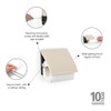 Brabantia - ReNew Toilet Roll Holder - Fits All Regular