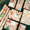 DPKOW Christmas Wrapping Paper, 12 Nutcracker Gift Wrapping Paper Sheets