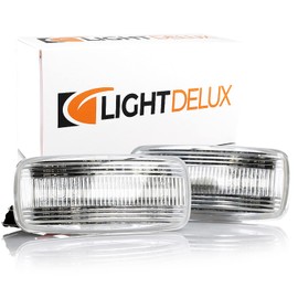LIGHTDELUX Replacement for 2 x LED side indicators, mudguard indicators with approval, compatible with Fiat Freemont 2011-2016 V-174439
