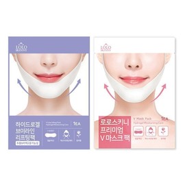 Loroskini Hydrogel Chin V V Line Lifting Pack 10 packs / 로로스키니 하이드로겔 턱 v 브이라인 리프팅 팩 10팩