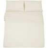 LAMANNI Flannel Sheet Set - Soft, Warm, Moisture Wicking -