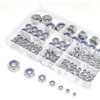 DollaTek 165pcs M3 M4 M5 M6 M8 M10 M12 (Locking