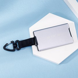 JJC 4 SD SDHC SDXC Cards 12 Micro SD Micro SD TF MSD Cards 2 SIM Card Storage Case Memory Card Case Large Capacity Lightweight SD Card Case Gray