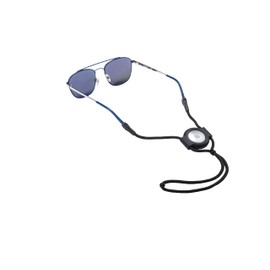 GATYZGEAR Eyeglass Lanyard – Sunglasses Strap with Holder Compatible with AirTag Tracker – Adjustable Eyeglass Strap for Eyewear Loss Prevention – Sunglasses Lanyards (Black Rope)