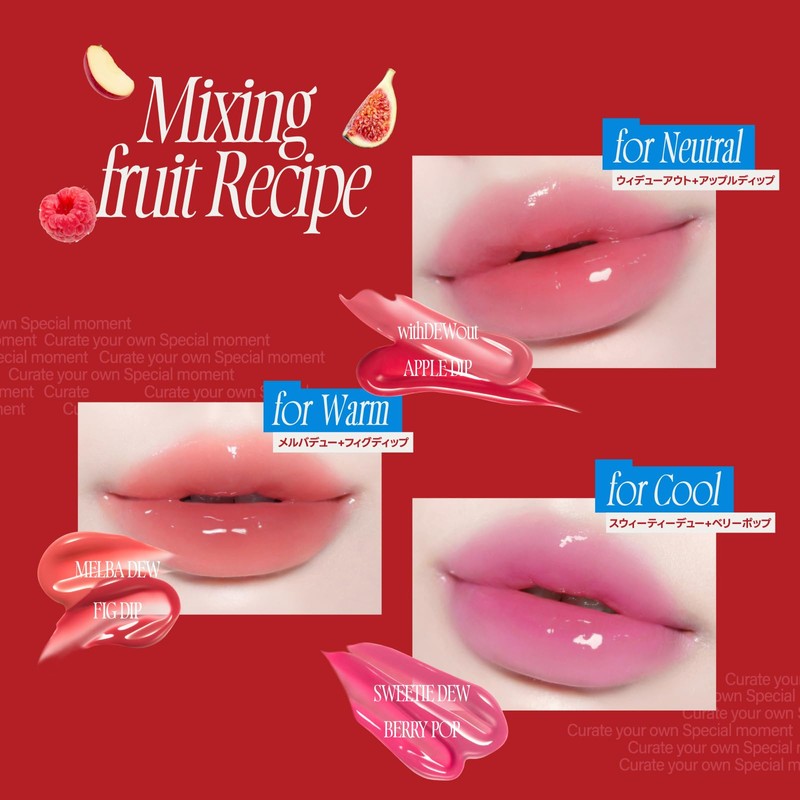 Fwee 3D Volumizing Tint 1 Piece 10 Cherry Dip
