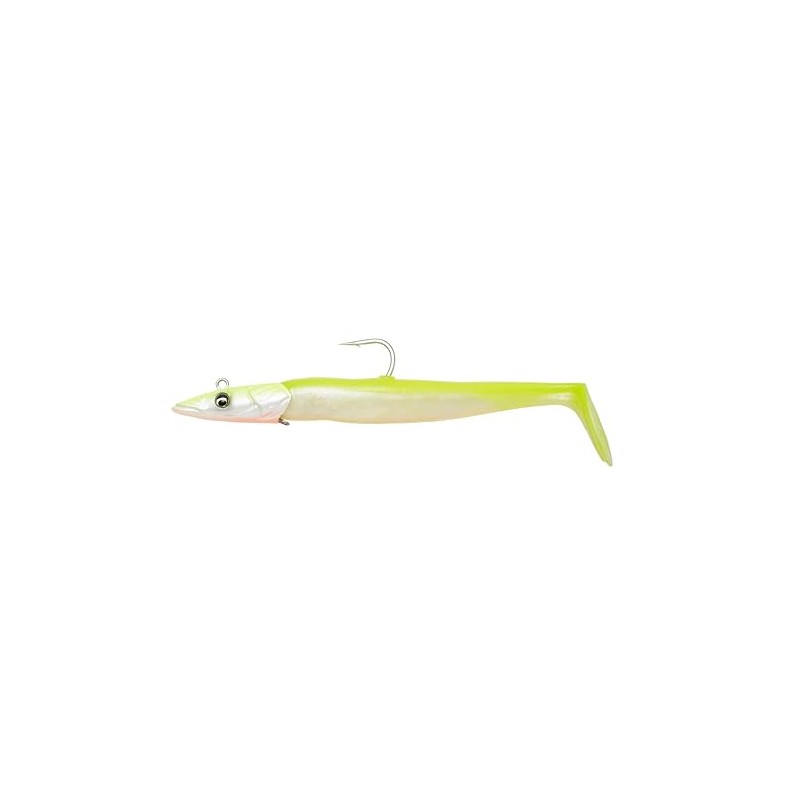 Savage Gear Sandeel V2-2 Rubber Fish + 1 Jig Head
