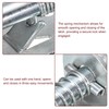 sourcing map Barrel Bolt Latch, 6Pcs 10x128mm - Carbon Steel