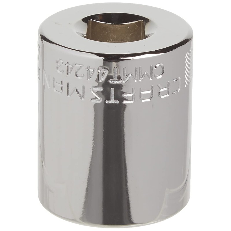 CRAFTSMAN Shallow Socket, Metric, 1/2-Inch Drive, 27mm, 12-Point (CMMT44243)