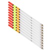 10 pcs Durable Plastic Fishing Floats Bobber Stick Tube Multi