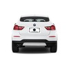 DMSE Palm Tree Beach Theme Universal Metal License Plate Frame