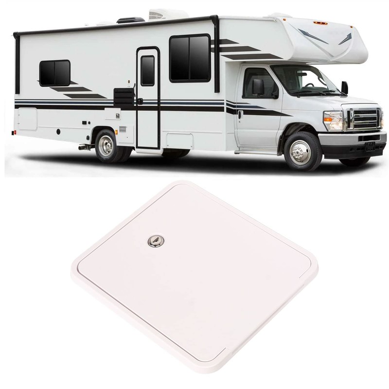 RV Power Cord Hatch, Square Cable Hatch, Square Power Cord