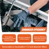 MEKILYN Heavy Duty Strap Filter Wrench for Oil Filter Removal