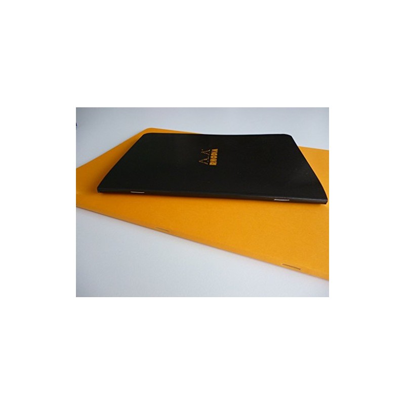 Pack of 5 Rhodia Black Side Staplebound A4 Notebook (8.25
