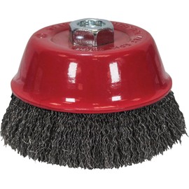 Faithfull WBC100 Wire Cup Brush 100 x M14 x 2/0.30mm