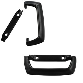 DraCra 2 Pack Travel Case Handle Replacement Pull Grip Surface Mount Knob for Toolbox Cabinet Flight Luggage Golf Bag Guitar Trolley Box Chest Suitcase Briefcase Loudspeaker