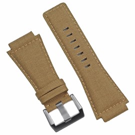 B & R Bands Bell & Ross Desert Sand Cordura Replacement Watch Band Strap BR01 BR03