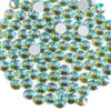 Beadsland 1440 Pieces Flat Back Crystal Rhinestones Round Gems,Peridot AB,SS20,4.6-4.8mm