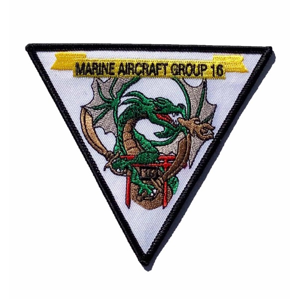 Marine Air Group MAG-16 Patch - Plastic Backing