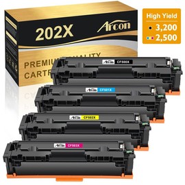 Compatible with HP CF500X Color Toner Cartridge for HP 202X LaserJet Pro MFP M281fdw M281fdn M254dw