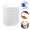 PRETYZOOM 100Pcs Disposable Paper Cup Lids - Hot Cup Covers